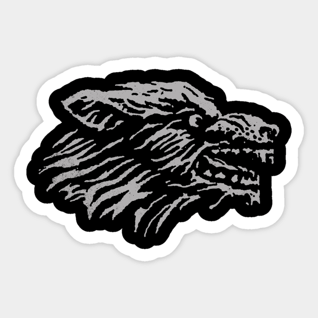 WOLF Sticker by THE HORROR SHOP